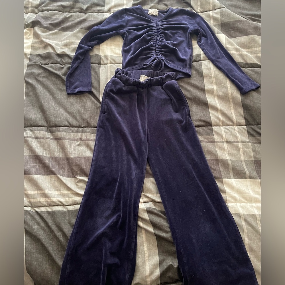 Kids Navy Pajama Set